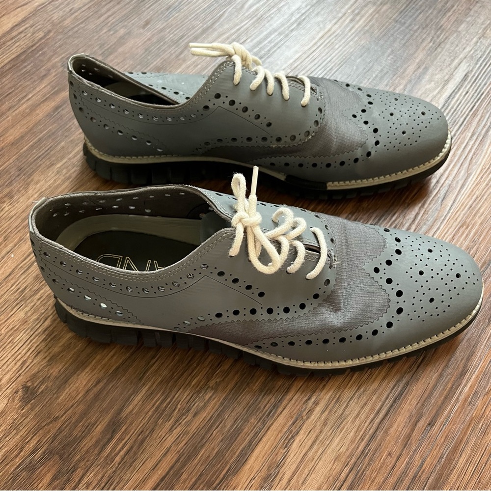 Cole Haan Zerogrand No Stitch Leather Wingtip Oxford - Picture 3 of 6